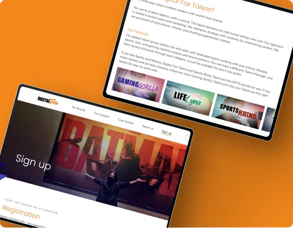 Digital Fox Talent Network brings brands and content creators together